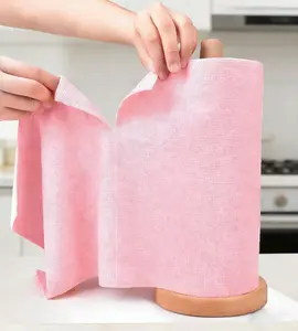 Reusable Microfiber Cleaning Cloth Roll - 196.85-in Long Lasting Wipe, Kitchen Towel Replacement, Microfiber Cleaning Towels, Versatile Cleaning Tool for Home Use
