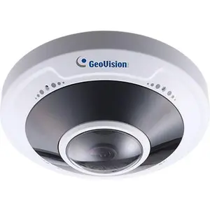 GeoVision 5MP H.265 Super Low Lux WDR Pro IR Fisheye Rugged IP Camera | CA-IPGV-FER5702