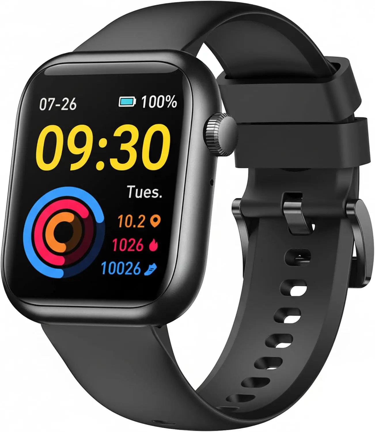 Car Electronics Wearable Smartwatch, 1.83" Bluetooth Call Device with IP68 Waterproof, Heart Rate/Blood Pressure/Blood Oxygen Monitoring, Fitness Tracker for Android & iOS, Pedometer, Sleep Tracker, 120+ Sport Modes, Devices, Multi-Sports