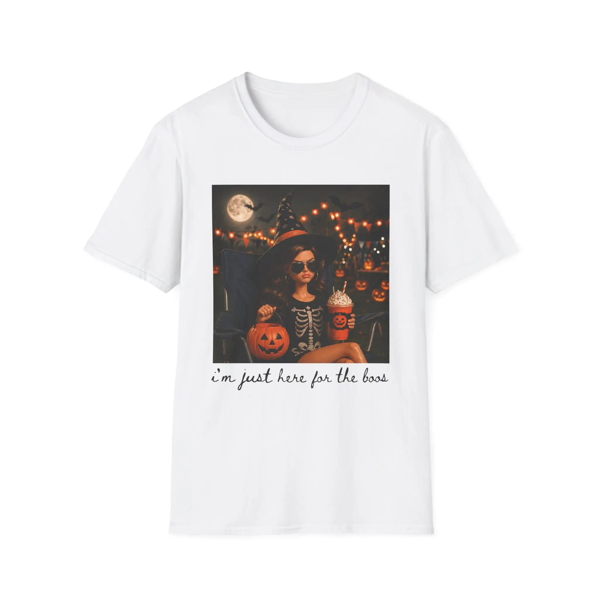 I'm Just Here For The Boos Shirt, Barbie Shirt, Halloween Fans