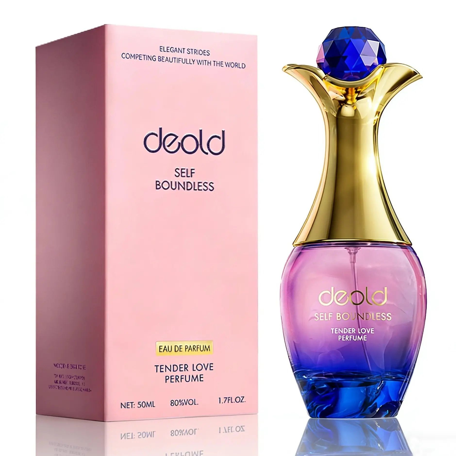 deold Eau De Parfum Spray for Women, 50ml Long-Lasting Cosmetic Scented Fragrance with Natural Floral Notes, Long Lasting Perfumes, Smelling Good, Clean Girl Perfume, Women's Fragrance, Adults, Feminine Energy, Single Item, Contains Alcohol, 60 Months, Ex