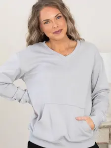 Cozy Campfire V-Neck Sweatshirt
