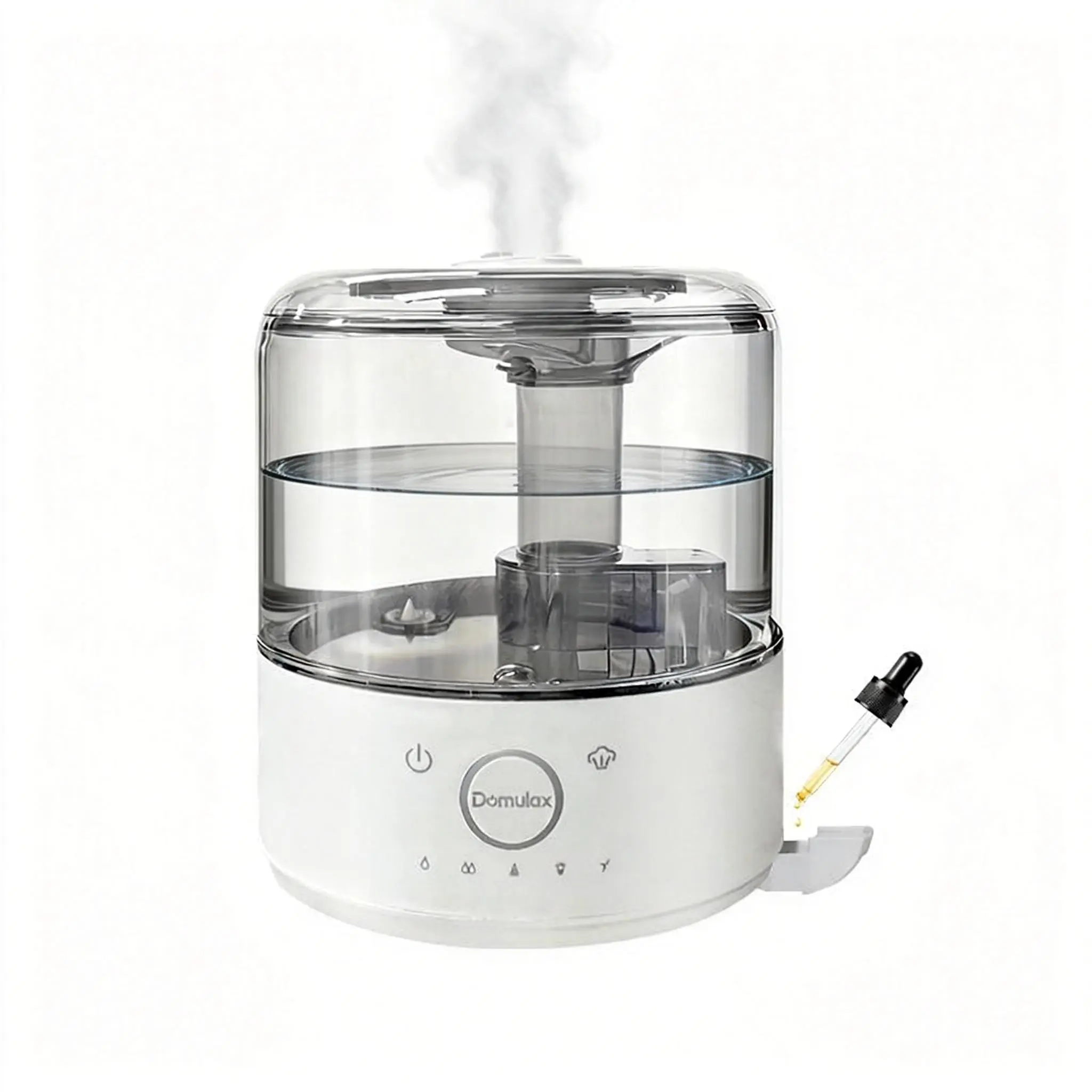 Ultrasonic Humidifier Cool Mist for Large Rooms, 3L Tank Top Fill Humidifier for Bedroom,Low noise  Allergy Relief, 12 Hour Runtime + Nightlight, Auto Shut-Off, Quiet, Carry Handle, Essential Oil Diffuser #Summervibes #Mother'sDayGifts