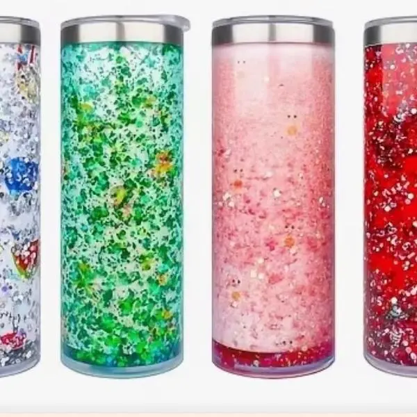 20 oz  WashableSublimation snowglobe