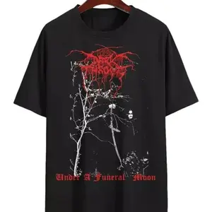 Darkthrone BAND Under A Funeral Moon T Shirt Full Size S-5XL