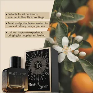 GOLDEN THORN Men's 50ml Eau de Toilette - Oriental Fragrance, Captivating Charm & Aura Enhancer, Long-Lasting Scent with Top Notes Orange Blossom, Citrus, Lavender, Base Notes Vanilla, Dragon's Blood