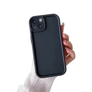 Dopamine Candy Color Phone Case for iPhone 17 16 15 14 13 12 11 Pro Pro Max Plus, Soft Skin-Friendly Touch, Anti-Drop Shockproof Full Body Protection Slim Lightweight Stylish Cover