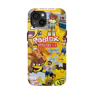 Shedletsky Blame John Phone Case, Roblox Forsaken Funny Cool Gamer Phone Cover Phone Case For iPhone 11 12 13 14 15 16/ Pro/ Pro Max Tough Case
