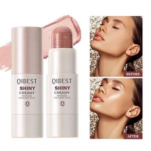 Shiny Multi-Function Highlighter Stick Translucent Radiant Smudge-Resistant Easy To Apply Long Lasting