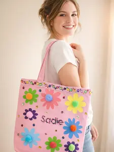 Custom Name Tote Bag