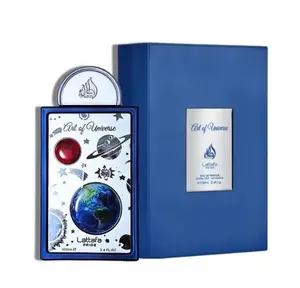 Lattafa Pride Art of Universe 100ml Eau De Parfum for Men and Women - Citrus Woody Musk Fragrance with Bergamot Mandarin and Musk Notes