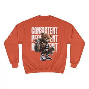 Teddy Bear Graphic Sweatshirt | Consistent Persistent Resilient