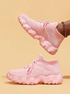 Women's Ditsy Floral Print Lace Up Low Top Sneakers, Walking Fashionable Running Shoes, Casual Breathable Comfortable, All-match Basic Shoes for Daily Wear