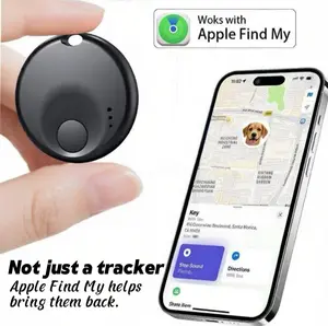 N-Tag Pet Lost Tracker Apple Find My Compatible No App Needed 1-Year Battery One-Touch Call & Location Tracking MFi Certified Wireless Pet Tracker Keychains dog accessories