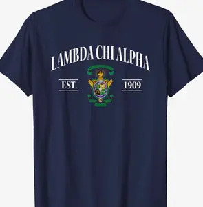 Lambda Chi Alpha Fraternity Est.1909 LXA Lambda Chis LCA T-Shirt