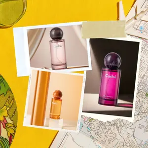 Caché Fragrance | Jasmin de Minuit + Fleur Éclatante + Ambre Boisé | Botanical Silk Harmony | Eau De Parfum (3 x 1.7oz / 50ml)