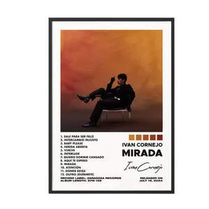 Ivan's Cornejo - Mirada Album Poster No Frame / Album Cover Poster / Music Gift / Music Wall Decor / Fan Gift / Decor Home  Poster No Frame
