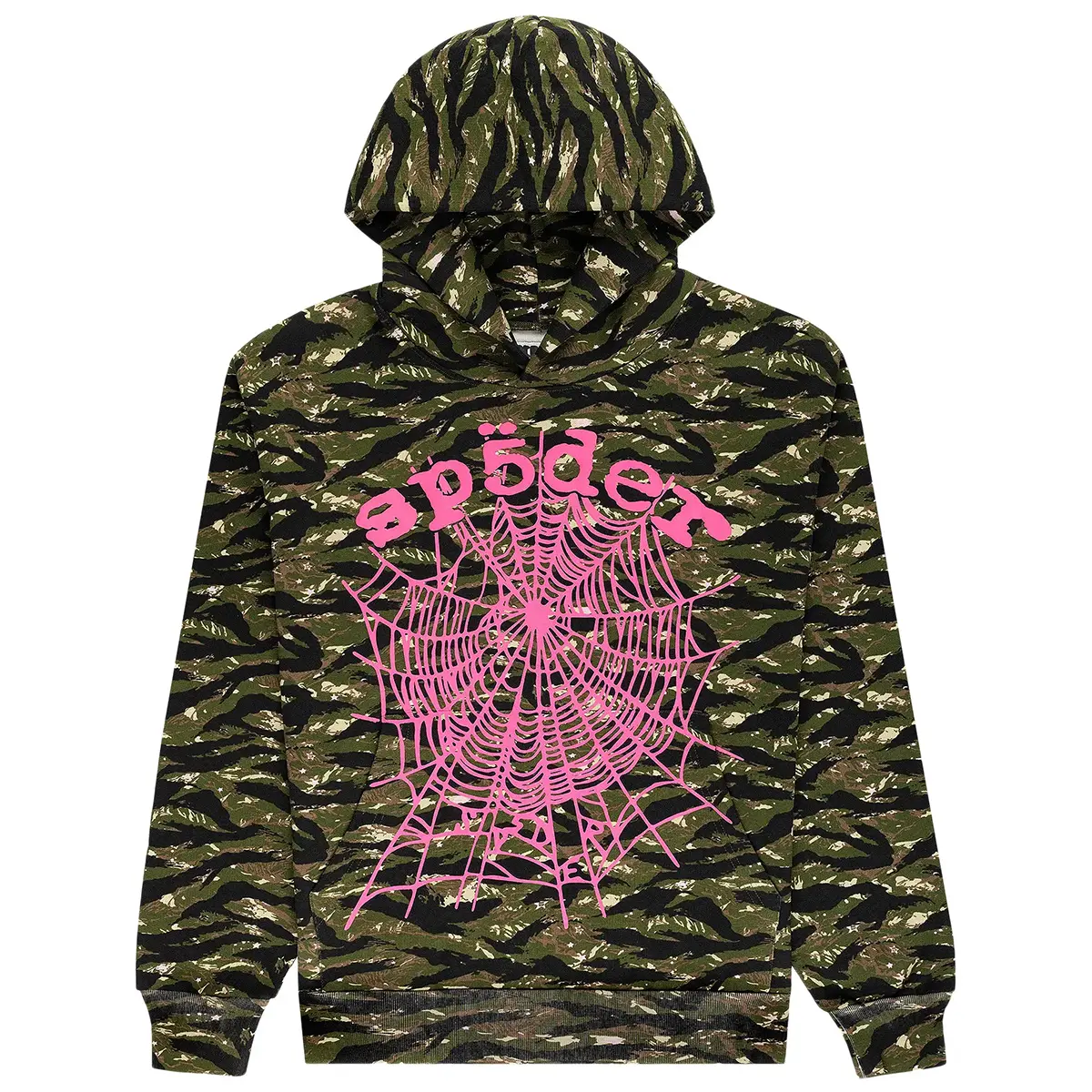 (100% Authentic) Sp5der OG Web V2 Hoodie Tiger Camo (100% Authentic) Sp5der OG Web V2 Hoodie Tiger Camo