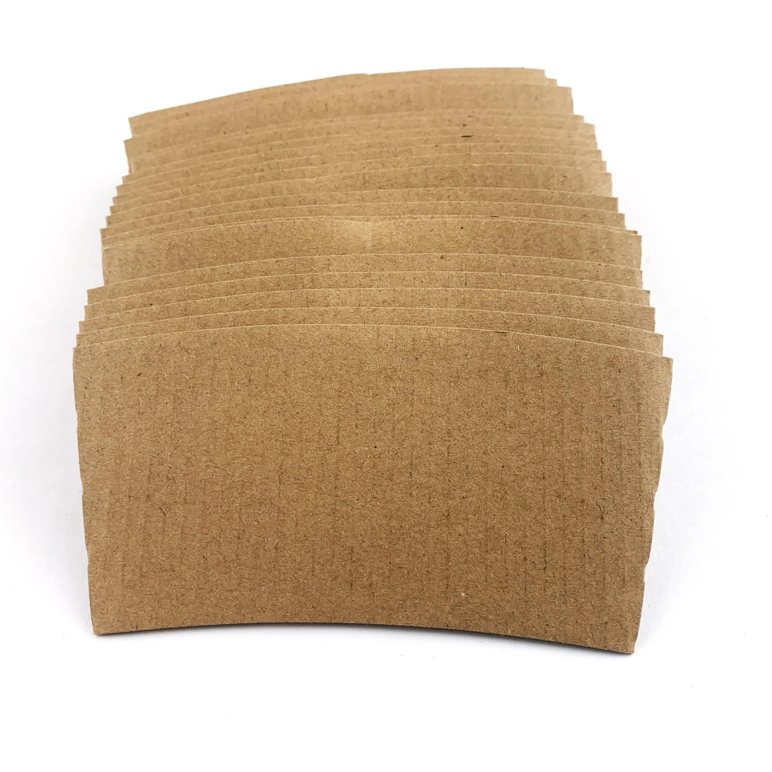 Heyiwell 16 OZ-22OZ Coffee Cups Sleeves 1000 Pack Disposable Kraft Paper Sleeve for Protective Heat Insulation Paper Cups
