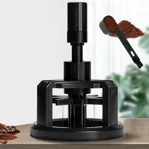 Adjustable Depth Espresso Coffee Stirrer Tool with Coffee Scoop, Professional Espresso Stirring Distribution Tool (51mm/53mm/58mm)