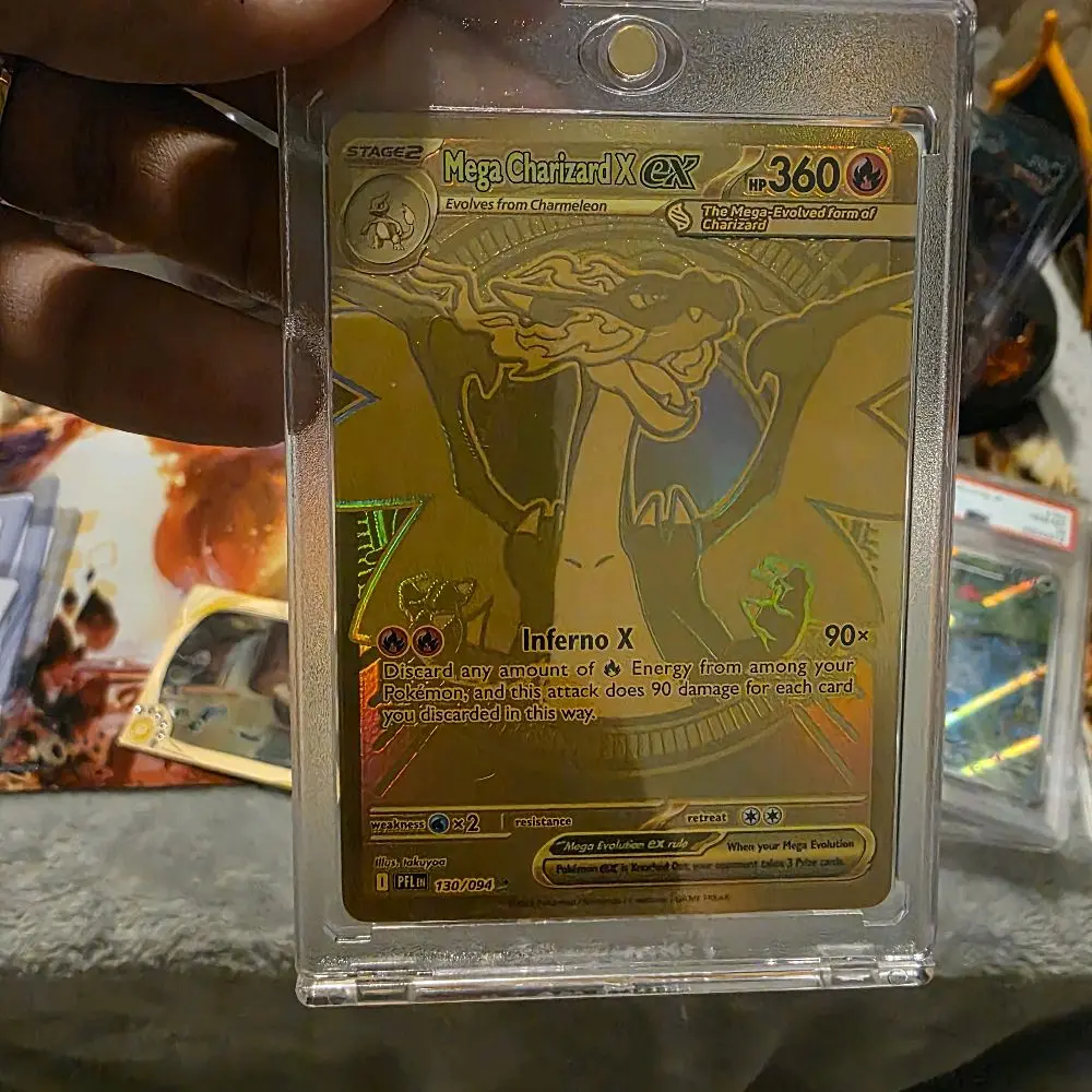 Gold Charizard 1/122