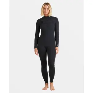 4/3mm Salty Dayz Natural Upcycler GBS Chest Zip Wetsuit - Black