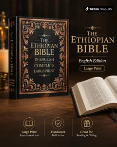 The Ethiopian Bible in English Complete Large Print Hardcover – Orthodox Tewahedo Apocrypha Bible, Deuterocanonical Books Reference