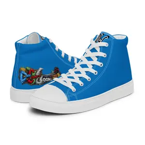Blue DCG Men’s High Top Shoes