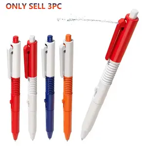 3PCS Creative Water Spray Writing Pen Smooth Multipurpose Signature Pen School Office Relaxation Toy Pen Ballpoint Pen Set Smooth Writing Pens