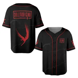 Sullivan Rave Jersey, Edm Festival Outfit, Baseball Shirt for Bass Music Lovers