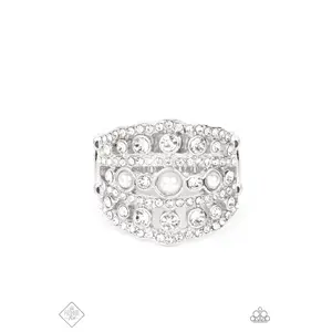 SAILBOAT BLING - SILVER RING - FIERCELY 5TH AVENUE - 1559