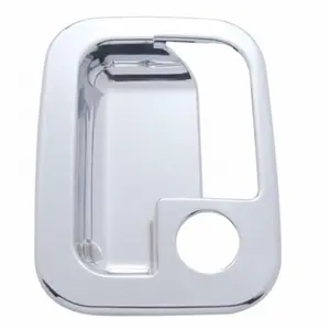 United Pacific – Chrome Exterior Door Handle Cover for 2003+ Kenworth & 2004+ Peterbilt Trucks