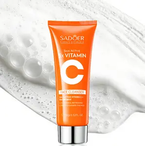5X Vitamin C Face Cleanser - Brightening Face Wash with Niacinamide, Deep Clean Gentle & Refresh for Radiant, Healthy-Looking Skin,3.52 oz