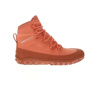 Vivobarefoot Womens Tracker Textile At Lace Up Hiker Outdoor Boots Ankle - Orange