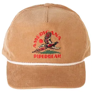 AP Corduroy Snapback Hat