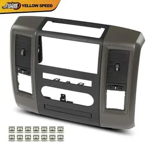 Radio Dashboard Bezel Dash Trim Panel NEW Fit For 2009-2012 Dodge Ram 1500 2500 Car Interior Accessories Car Accessories