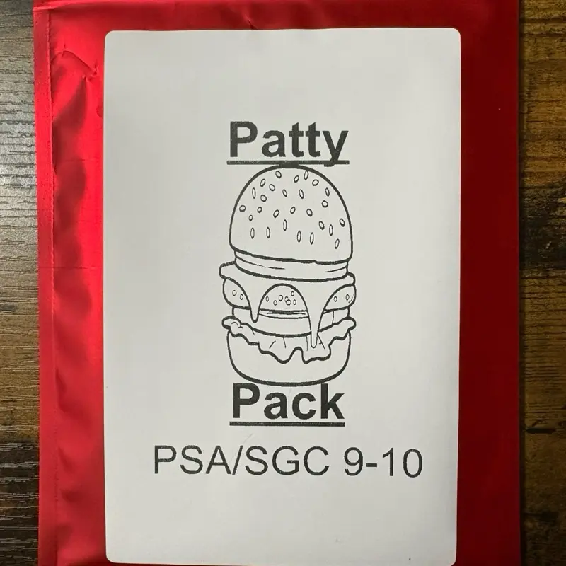 Patty Pack-Red Mylar Pack - Simple Red Item as Described