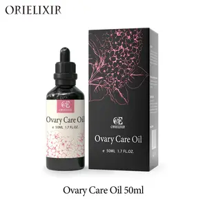 Orielixir Geranium & Frankincense Women's Care Oil, Soothe Mood, Gentle Harmony for PMS Relief, Detoxifies and Warms the Womb, Harmonizes Menstrual Cycles 1.7OZ