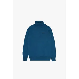 "PRESTANZA" TURTLE NECK INDIGO