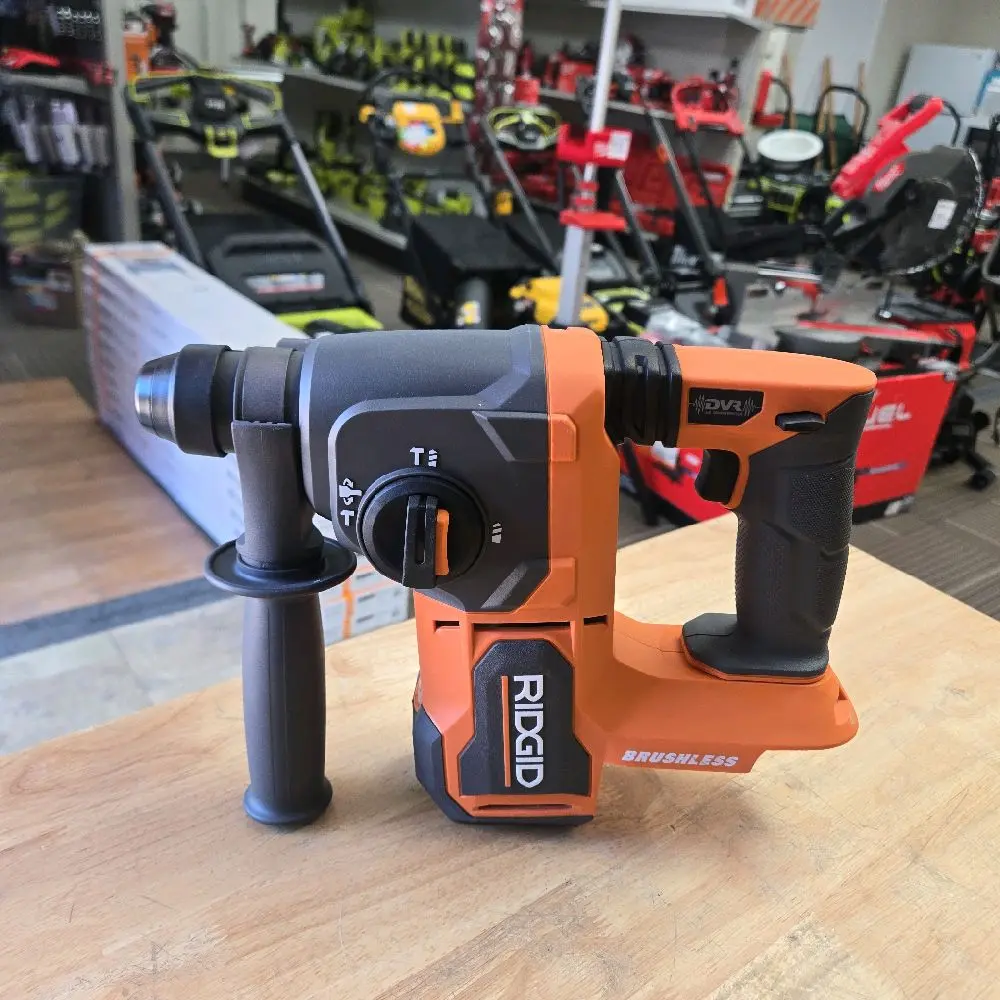 RIDGID 18V Brushless Cordless 1 in. SDS-Plus Rotary Hammer (Tool Only)