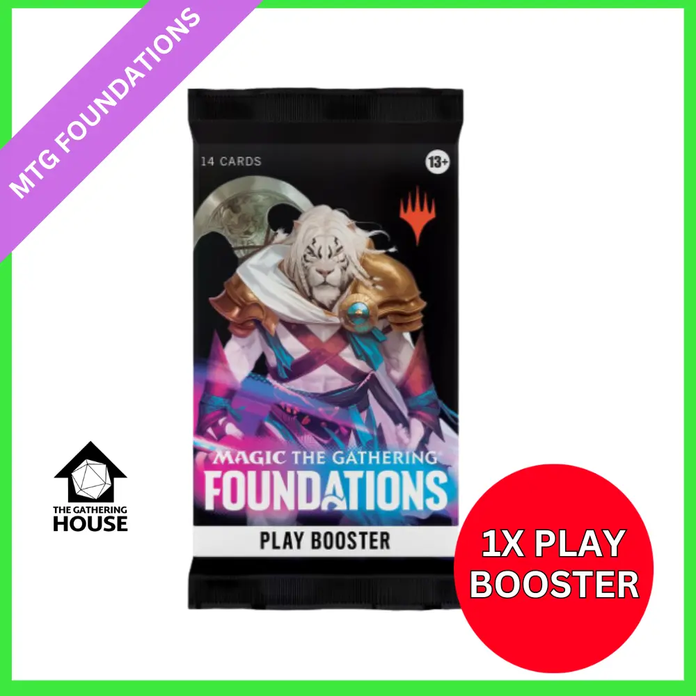 1x, 3x, 6x Bundle - Foundations Play Booster (FDN) - Magic the Gathering - MTG
