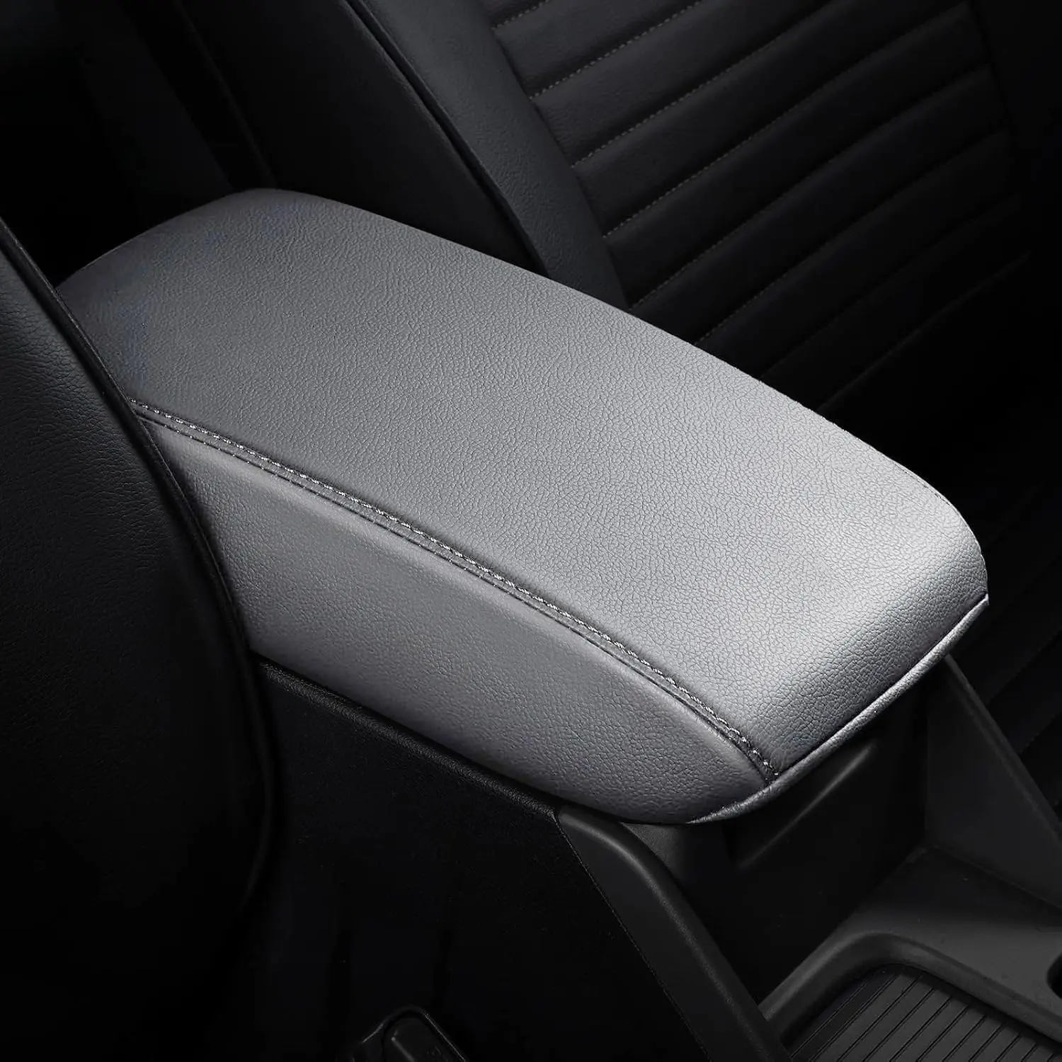 AOMSAZTO Light Gray Center Console Cover for 2013 2014 2015 2016 2017 2018 Subaru Forester Armrest Cushion Pad Anti-Scratch Non-Slip Waterproof Auto Arm Rest Protector Interior Accessories for Cars SUV, Car Accessories, Car Interior Accessories, Full Prot