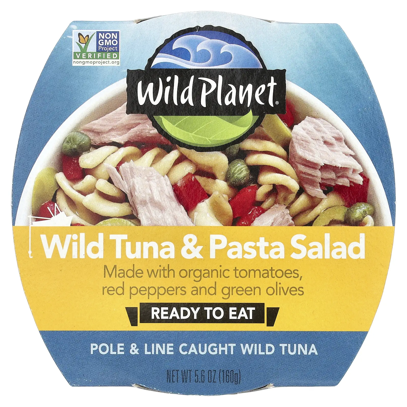 Wild Planet Wild Tuna & Pasta Salad, 5.6 oz (160 g)