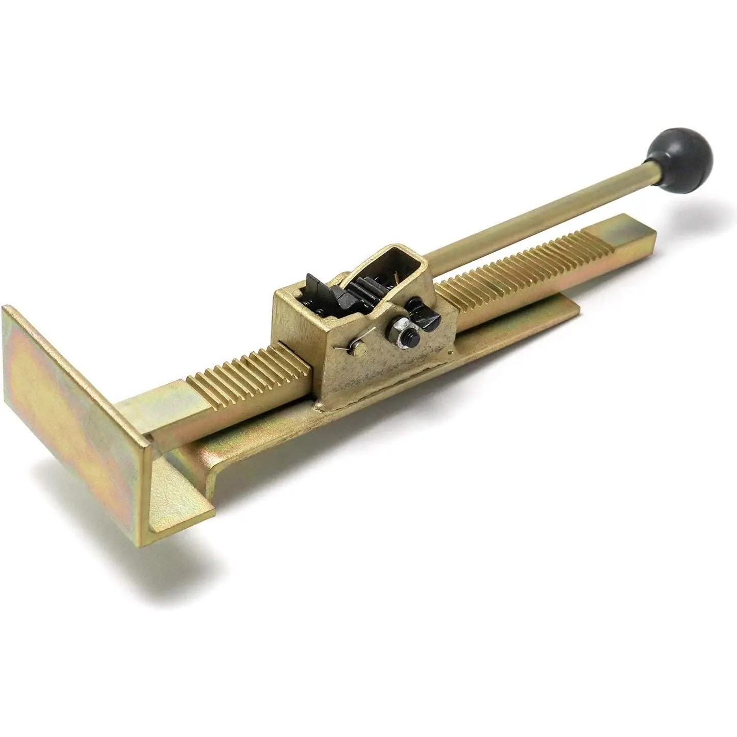 Flooring Jack, Professional Hardwood Flooring Jack and Positioning Tool for Straighten and Installing Hardwood Floors, Easy Ratcheting Mechanism