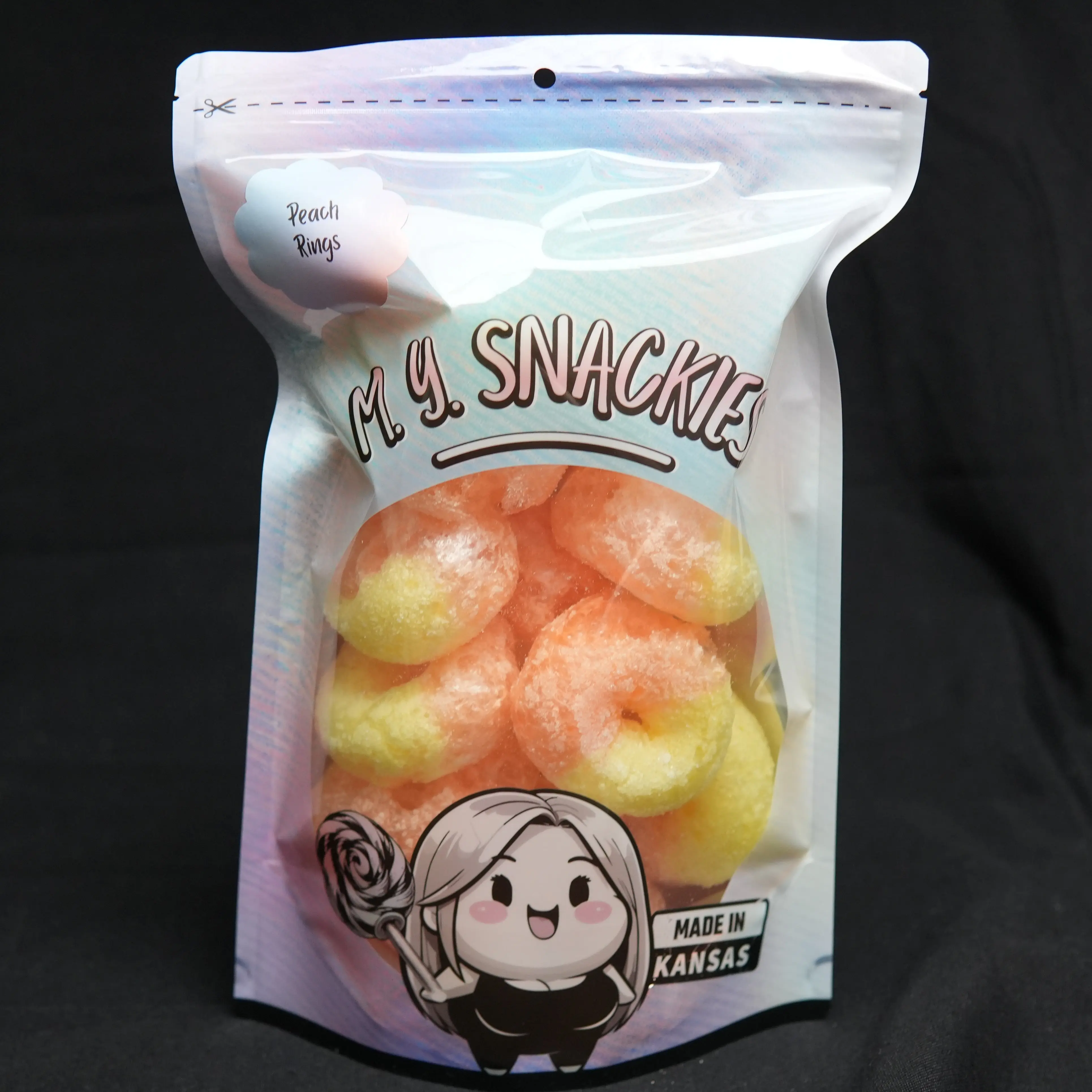 Peach Rings (Freeze dried peach rings)