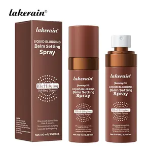 Liquid Blurring Balm Makeup Setting Spray, 3-in-1 Multi Use Primer, Setting & Touch-Up Spray, Blurs Pores Controls Oil Without Clumping, Hydrating Matte Finish, Long-Lasting Wear for Oily Combination Skin