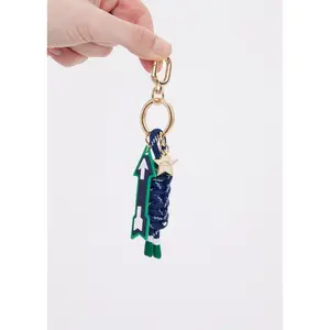Arrow Keyring - Navy