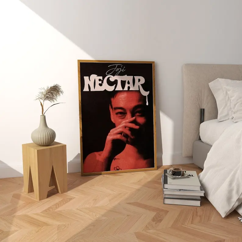 Joji Poster Prints | Nectar Poster | Joji Album Art | Ballads 1 | Smithereens | Nectar | Joji Wall Art | Joji Poster