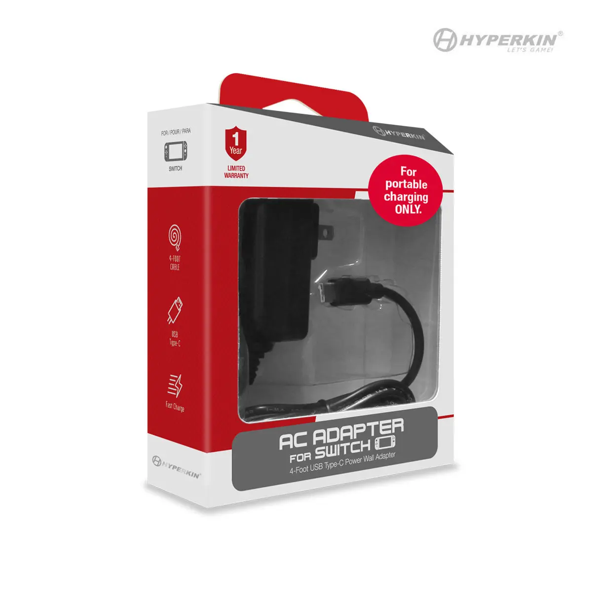 AC Adapter for Nintendo Switch / Switch Lite