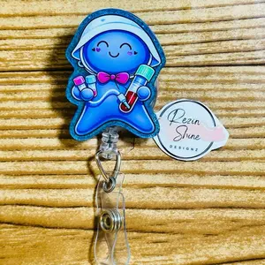 Glove Buddy Phlebotomist Badge Reel